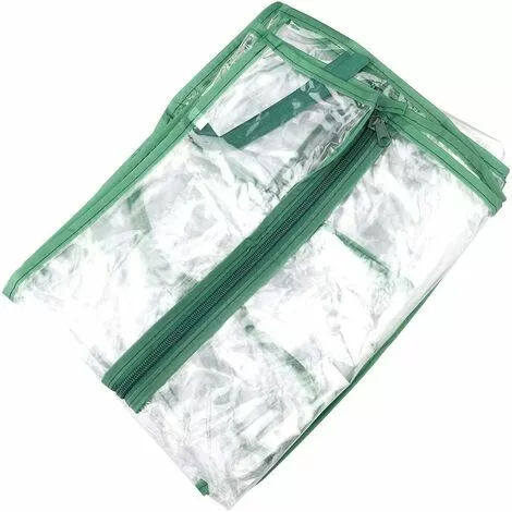 SUPERMARKET Housse De Rechange Pour Mini Serre - 4 étages - En PVC Transparent - Étanche - Pour Le Jardin - Pour L'intérieur Et L'extérieur - Support En Fer Non Inclus,Une Pièce, Vert Transparent,Superma 5 SUPERMARKET Housse De Rechange Pour Mini Serre - 4 étages - En PVC Transparent - Étanche - Pour Le Jardin - Pour L'intérieur Et L'extérieur - Support En Fer Non Inclus,Une Pièce, Vert Transparent,Superma – Image 5
