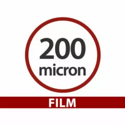 DANCOVER Film De Bricolage Pour Serre 200Mic, 6x60m, 1 Rouleau, Transparent - Transparent