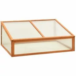 Hommoo Serre 100x65x40 Cm Bois De Sapin