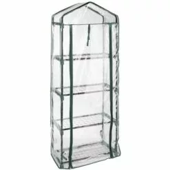 TRUE DEAL HI Serre Avec 4 étagères 59 X 31 X 160 Cm