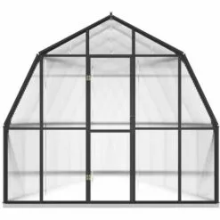 YOUTHUP Serre Avec Cadre De Base Anthracite 16,64 M² Aluminium - Anthracite -Serre de jardin Boutique 54514495 3