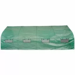 VidaXL Serre Portable Cadre En Acier 18 M² - Vert -Serre de jardin Boutique 5487611 3