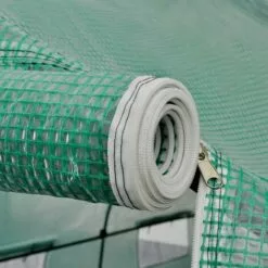 VidaXL Serre Portable Cadre En Acier 18 M² - Vert -Serre de jardin Boutique 5487611 5