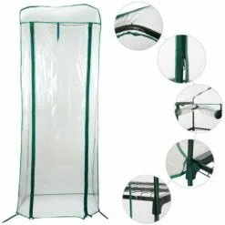 SUPERMARKET Mini Serre Balcon,Serre De Jardin Solide En PVC,Tissu Imperméable Transparent Amovible,pour La Plantation Intérieure Et Extérieure,Pot,Fleurs,Superma,(3 Couches) 7 SUPERMARKET Mini Serre Balcon,Serre De Jardin Solide En PVC,Tissu Imperméable Transparent Amovible,pour La Plantation Intérieure Et Extérieure,Pot,Fleurs,Superma,(3 Couches) -Serre de jardin Boutique 54902710 3