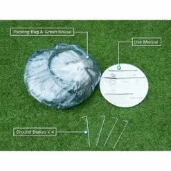 ZHUOXUAN Mini Serre Pop Up Grow House, Couverture De Serre Intérieure Extérieure En PVC, Petit Abri De Fleurs De Jardin Portable - 70 X 70 X 80 Cm 8 ZHUOXUAN Mini Serre Pop Up Grow House, Couverture De Serre Intérieure Extérieure En PVC, Petit Abri De Fleurs De Jardin Portable - 70 X 70 X 80 Cm -Serre de jardin Boutique 55313460 4