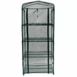 VENTE-UNIQUE.COM Mini Serre De Jardin Serre à Tomates Souple De 0,35 M² - Structure En Acier - TIGRIDIA - Vert 7 VENTE-UNIQUE.COM Mini Serre De Jardin Serre à Tomates Souple De 0,35 M² - Structure En Acier - TIGRIDIA - Vert -Serre de jardin Boutique 55884832 3