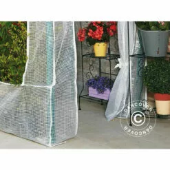DANCOVER Serre Adossée 1,1x2x2,1m, 2,2m², Transparent - Transparent -Serre de jardin Boutique 56533667 3