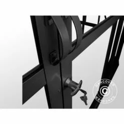 DANCOVER Orangerie/Serre 13,3m², 4,45x2,99x2,95m Avec Socle Et Crête Ornementale, Noir - Noir 9 DANCOVER Orangerie/Serre 13,3m², 4,45x2,99x2,95m Avec Socle Et Crête Ornementale, Noir - Noir -Serre de jardin Boutique 56627657 5