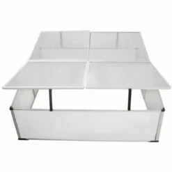 NOVA Mini Greenhouse Garden And Balcony And Terrace En Polycarbonate Avec 4 Ouvertures Serre Froide à 4 Couvercles 108x110x41 Cm -Serre de jardin Boutique 57095499 4