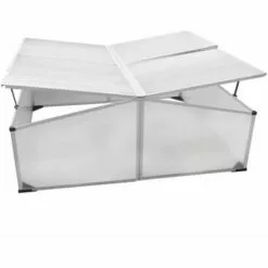 NOVA Mini Greenhouse Garden And Balcony And Terrace En Polycarbonate Avec 4 Ouvertures Serre Froide à 4 Couvercles 108x110x41 Cm -Serre de jardin Boutique 57095499 5