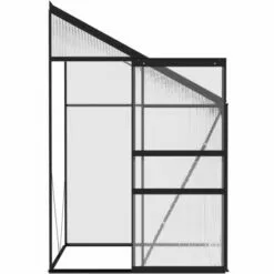 TRUE DEAL Serre Anthracite Aluminium 2,59 M³ -Serre de jardin Boutique 57827655 5