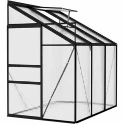 TRUE DEAL Serre Anthracite Aluminium 3,8 M³ -Serre de jardin Boutique 57846899 3