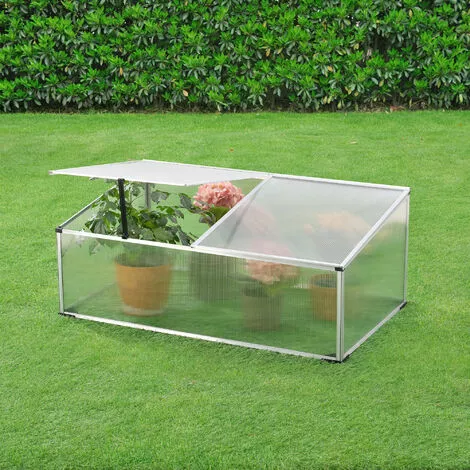 NOVA Greenhouse De Balcon / Terrasse Pour Palet 60x100x30 / 40 Cm Toit Divisé Et Ouvert 4 NOVA Greenhouse De Balcon / Terrasse Pour Palet 60x100x30 / 40 Cm Toit Divisé Et Ouvert – Image 4
