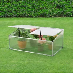 NOVA Greenhouse De Balcon / Terrasse Pour Palet 60x100x30 / 40 Cm Toit Divisé Et Ouvert 9 NOVA Greenhouse De Balcon / Terrasse Pour Palet 60x100x30 / 40 Cm Toit Divisé Et Ouvert -Serre de jardin Boutique 58598593 5