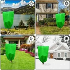 CHANCEY Sunshine Smile Pop-up Serre,Tente Serre,Mini Serre Avec Cadre Et Couvercle, Mini Serre,Tente Pour Serre Pliable, Petite Serre,Housse De Jardinage Portable (60x80).SEMAket -Serre de jardin Boutique 58677661 5