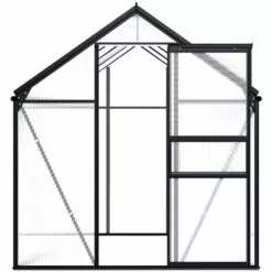 Topdeal Serre Anthracite Aluminium 4,75 M² FF48210_FR -Serre de jardin Boutique 60371942 3