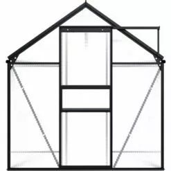 Topdeal Serre Anthracite Aluminium 3,61 M² FF48209_FR 8 Topdeal Serre Anthracite Aluminium 3,61 M² FF48209_FR -Serre de jardin Boutique 60371967 4