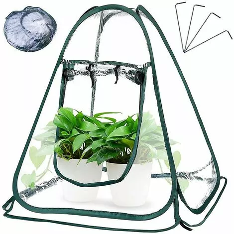 Ensoleillé Betterlifefg-mini Pop Up Serre, Serre De Jardin De Balcon, Mini Tente De Serre, Serres Intérieures Ou Extérieures En Pvc, Abri De Tente De Fleur F 1 Ensoleillé Betterlifefg-mini Pop Up Serre, Serre De Jardin De Balcon, Mini Tente De Serre, Serres Intérieures Ou Extérieures En Pvc, Abri De Tente De Fleur F