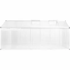 INLIFE Serre Aluminium 421x190x195 Cm 15,6 M³ -Serre de jardin Boutique 60598585 3