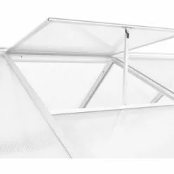 INLIFE Serre Aluminium 421x190x195 Cm 15,6 M³ -Serre de jardin Boutique 60598585 5