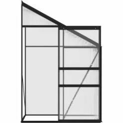 FIMEI Serre Anthracite Aluminium 1,38 M³ -Serre de jardin Boutique 60968595 5