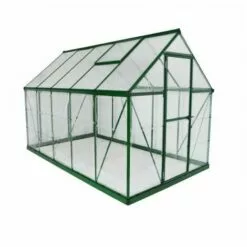 CANOPIA Serre De Jardin En Polycarbonate Hybrid 5,66 M², Couleur Argent, Ancrage Au Sol Oui - Argent 9 CANOPIA Serre De Jardin En Polycarbonate Hybrid 5,66 M², Couleur Argent, Ancrage Au Sol Oui - Argent -Serre de jardin Boutique 6109582 5