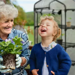 Relaxdays Serre De Balcon, 5 étagères, Structure En Acier Et Bâche En PVC, HLP : 193 X 58 X 36 Cm, Transparent/noir -Serre de jardin Boutique 61314130 4