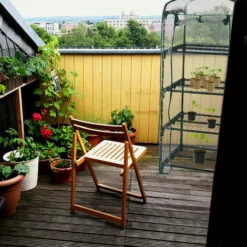 Relaxdays Serre De Balcon, Métal Et PVC, Taille Compacte, Avec Bâche, H X L X P : 159 X 69 X 49 cm, Verte/transparente 8 Relaxdays Serre De Balcon, Métal Et PVC, Taille Compacte, Avec Bâche, H X L X P : 159 X 69 X 49 cm, Verte/transparente -Serre de jardin Boutique 61314212 4