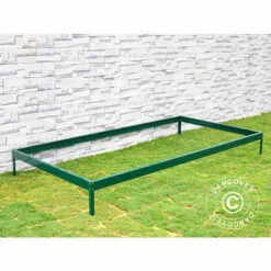 DANCOVER Serre Adossée Polycarbonate ZEN 3,1m², 1,27x2,44x2,12m, Vert - Vert -Serre de jardin Boutique 62023072 3