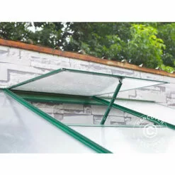 DANCOVER Serre Adossée Polycarbonate ZEN 3,1m², 1,27x2,44x2,12m, Vert - Vert -Serre de jardin Boutique 62023072 4