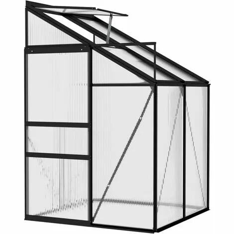 SUPERMARKET Serre Anthracite Aluminium 2,59 M³ 3 SUPERMARKET Serre Anthracite Aluminium 2,59 M³ – Image 3