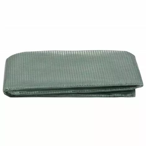 SUPERMARKET Couverture De Remplacement De Serre (0,5 M²) 50x100x190 Cm Vert 3 SUPERMARKET Couverture De Remplacement De Serre (0,5 M²) 50x100x190 Cm Vert – Image 3