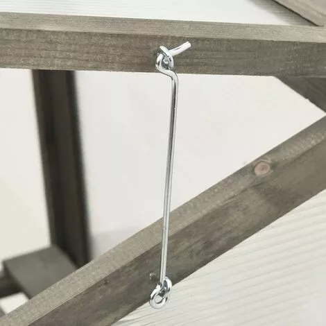 SUPERMARKET Serre 60x45x100 Cm Bois De Sapin SUHB-314849 5 SUPERMARKET Serre 60x45x100 Cm Bois De Sapin SUHB-314849 – Image 5