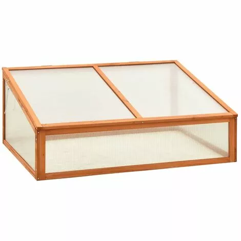 SUPERMARKET Serre 100x65x40 Cm Bois De Sapin SUHB-314850 1 SUPERMARKET Serre 100x65x40 Cm Bois De Sapin SUHB-314850