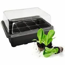 HKLFFJA Willkey Lot De 5 Bac à Semis, Mini Serre Pour Semis, Plateaux De Culture Avec Couvercle, Propagateur Jardin Pour Démarrage Et Croissance Semence, Germination Serre Durables - 60 Cellules -Serre de jardin Boutique 63868840 4