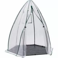 IDMARKET Serre D'hivernage Dôme Bâche Bulle 160 X 160 X 180 CM Maxi Chaleur 8 IDMARKET Serre D'hivernage Dôme Bâche Bulle 160 X 160 X 180 CM Maxi Chaleur -Serre de jardin Boutique 65598732 4