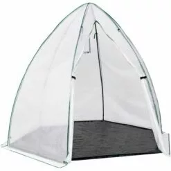 IDMARKET Serre D'hivernage Dôme Maxi Format 250 X 250 X 200 CM -Serre de jardin Boutique 65598734 3