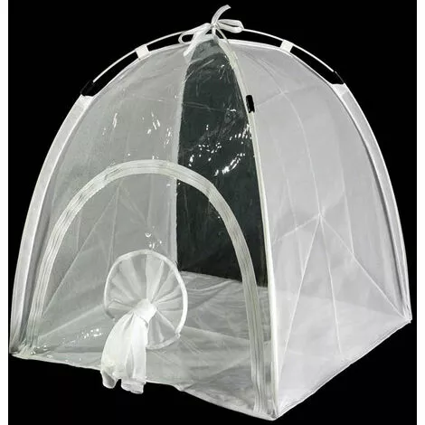 Serre Pliable Pour Plantes, 55,9 X 55,9 X 71,1 Cm, Mini Serre Portable Pour Jardin, Terrasse, Jardin, 1 Pièce(blanche) 13Treize 4 Serre Pliable Pour Plantes, 55,9 X 55,9 X 71,1 Cm, Mini Serre Portable Pour Jardin, Terrasse, Jardin, 1 Pièce(blanche) 13Treize – Image 4