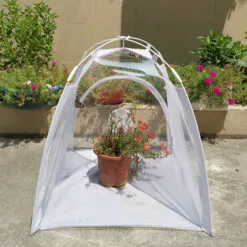 Serre Pliable Pour Plantes, 55,9 X 55,9 X 71,1 Cm, Mini Serre Portable Pour Jardin, Terrasse, Jardin, 1 Pièce(blanche) 13Treize 9 Serre Pliable Pour Plantes, 55,9 X 55,9 X 71,1 Cm, Mini Serre Portable Pour Jardin, Terrasse, Jardin, 1 Pièce(blanche) 13Treize -Serre de jardin Boutique 66359044 5