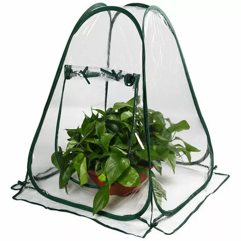 Mini Pop Up Serre, Serre De Jardin Balcon, Mini-Tente De Serre, Serres De Culture En PVC De Intérieur Ou Extérieur, Tente Fleur Abri Pour Plantes De Jardin 70 X 70 X 80 Cm 1 Pièce 13Treize 1 Mini Pop Up Serre, Serre De Jardin Balcon, Mini-Tente De Serre, Serres De Culture En PVC De Intérieur Ou Extérieur, Tente Fleur Abri Pour Plantes De Jardin 70 X 70 X 80 Cm 1 Pièce 13Treize