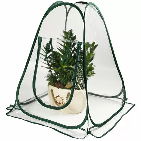 Mini Pop Up Serre, Serre De Jardin Balcon, Mini-Tente De Serre, Serres De Culture En PVC De Intérieur Ou Extérieur, Tente Fleur Abri Pour Plantes De Jardin 70 X 70 X 80 Cm 1 Pièce 13Treize 4 Mini Pop Up Serre, Serre De Jardin Balcon, Mini-Tente De Serre, Serres De Culture En PVC De Intérieur Ou Extérieur, Tente Fleur Abri Pour Plantes De Jardin 70 X 70 X 80 Cm 1 Pièce 13Treize – Image 4