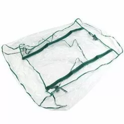 BEARSU Mini Serre De Croissance Jardin Portable 2 étages Couvercle PVC Abri Protection Chaud à Plantes Fleur Graines En Plein Air 69 * 49 * 92cm (Hors Support En Fer)