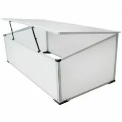 LES TENDANCES Serre Froide à 2 Couvercles 110x55x41 Cm