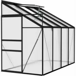 LES TENDANCES Serre Anthracite Aluminium 5,02 M³ 7 LES TENDANCES Serre Anthracite Aluminium 5,02 M³ -Serre de jardin Boutique 66897888 3