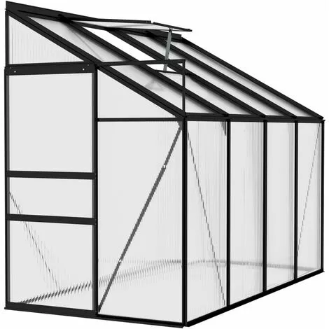 LES TENDANCES Serre Anthracite Aluminium 5,02 M³ 3 LES TENDANCES Serre Anthracite Aluminium 5,02 M³ – Image 3