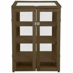 LES TENDANCES Esschert Design Serre S Marron -Serre de jardin Boutique 66898474 4