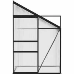 LES TENDANCES Serre Anthracite Aluminium 2,59 M³ 8 LES TENDANCES Serre Anthracite Aluminium 2,59 M³ -Serre de jardin Boutique 66924205 4