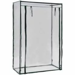 LES TENDANCES Serre à Tomates 102x52x150 Cm -Serre de jardin Boutique 66924966 3