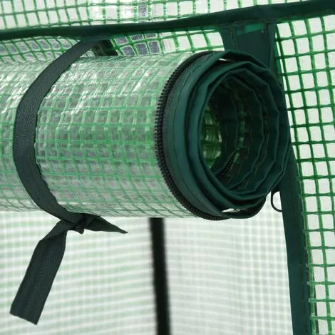 LES TENDANCES Mini-serre à 3 Niveaux 69x49x125 Cm 2 LES TENDANCES Mini-serre à 3 Niveaux 69x49x125 Cm – Image 2