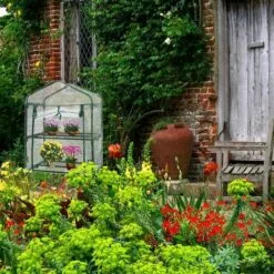 YIENJAOY Mini Serre Et Serre De Balcon, AGILITY Couverture De Jardin à Effet De Serre Pour Plantes De Maison à 2 Niveaux PVC étanche Mini Couverture De Jardin Anti-ultraviolets Pour La Décoration De La Maison (sans Cadre En Fer)-69*49*92cm 7 YIENJAOY Mini Serre Et Serre De Balcon, AGILITY Couverture De Jardin à Effet De Serre Pour Plantes De Maison à 2 Niveaux PVC étanche Mini Couverture De Jardin Anti-ultraviolets Pour La Décoration De La Maison (sans Cadre En Fer)-69*49*92cm -Serre de jardin Boutique 67905866 4